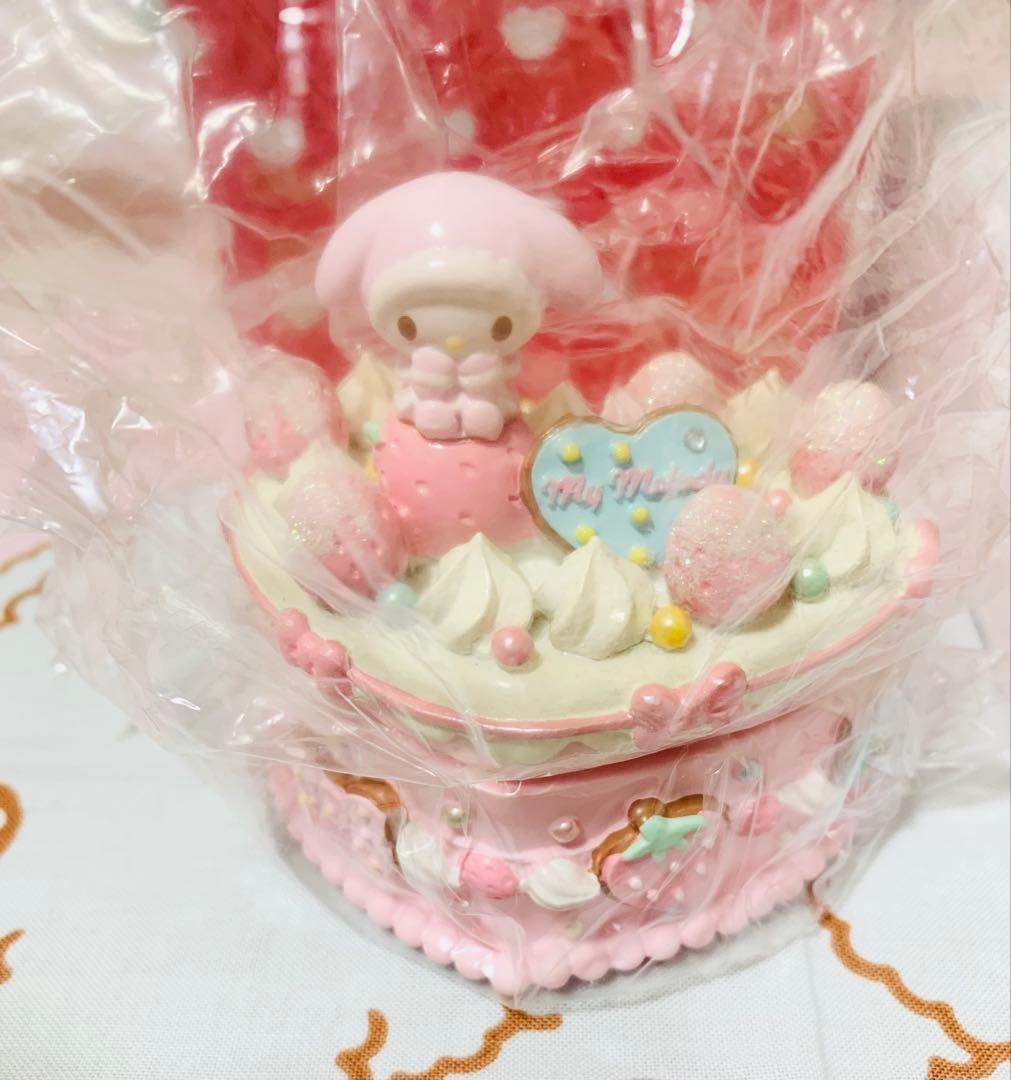 マイメロディ ケーキ型小物入れ MY MELODY クリスマス いちご