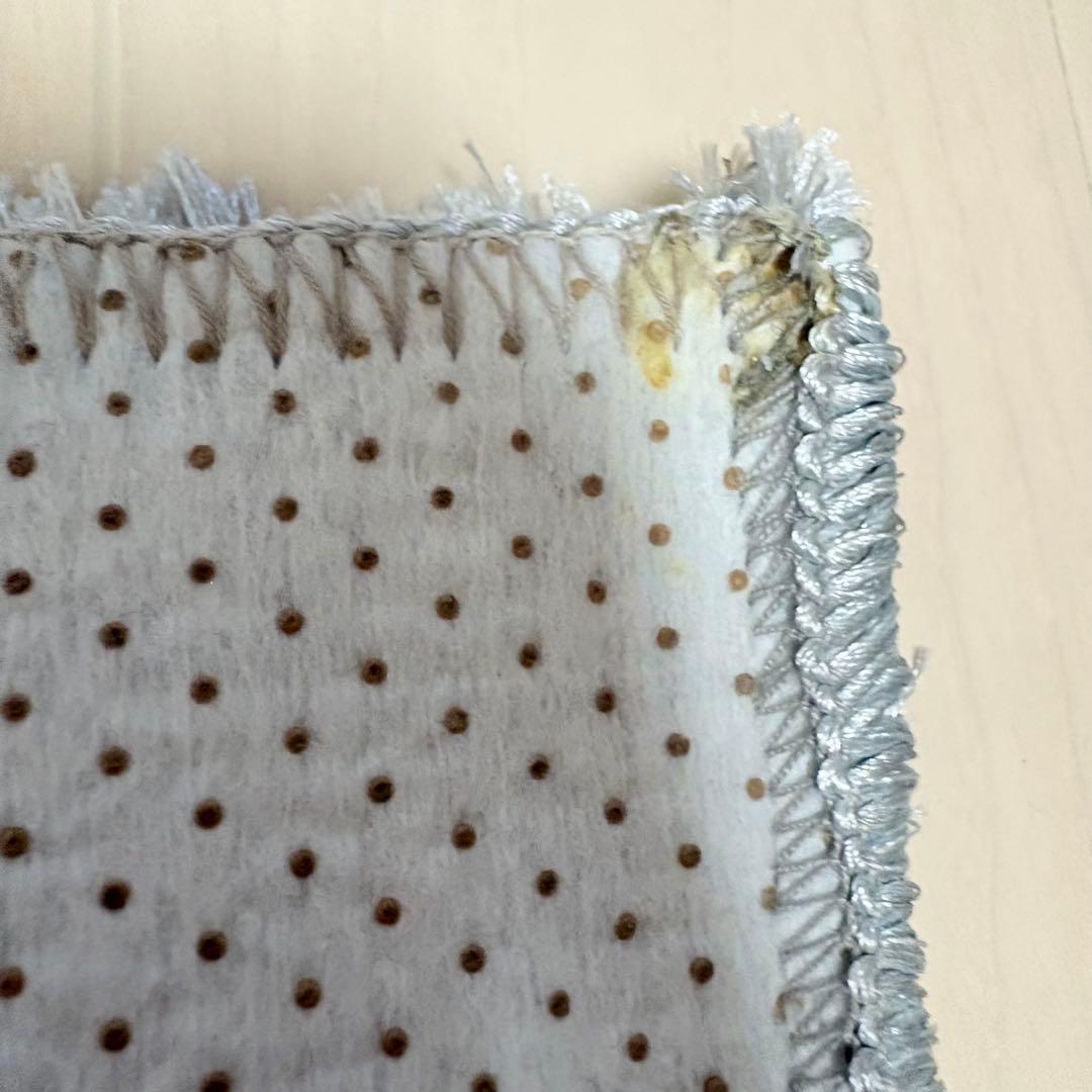 日本製 シャギーラグカーペット 174×132 ライトグレー 住江織物株式会社