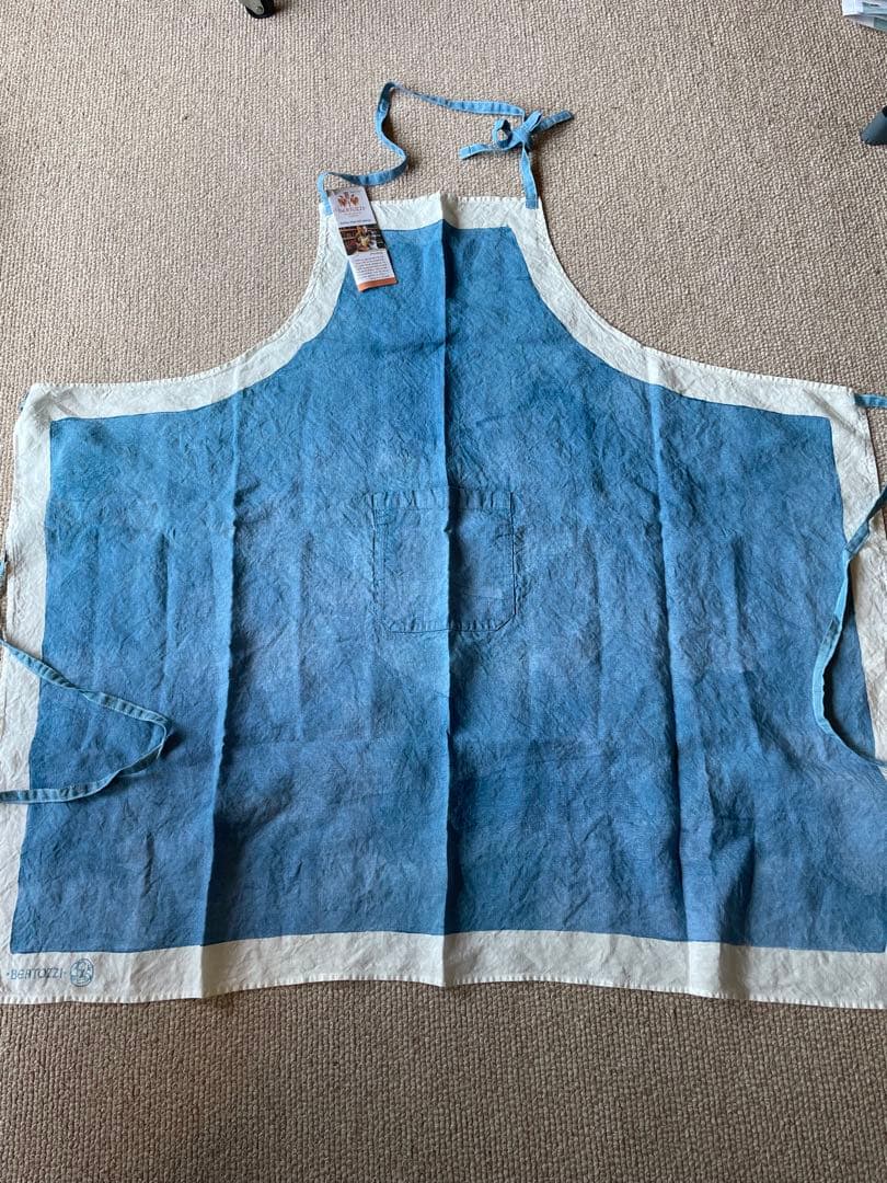 ♪Bertozzi ベルトッティ　リネン エプロン　新品　イタリア♪