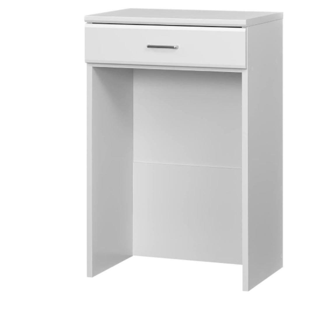 ゴミ箱上ラック レンジ台 ホワイト 白 幅58.6 高さ90.9 奥行41.8