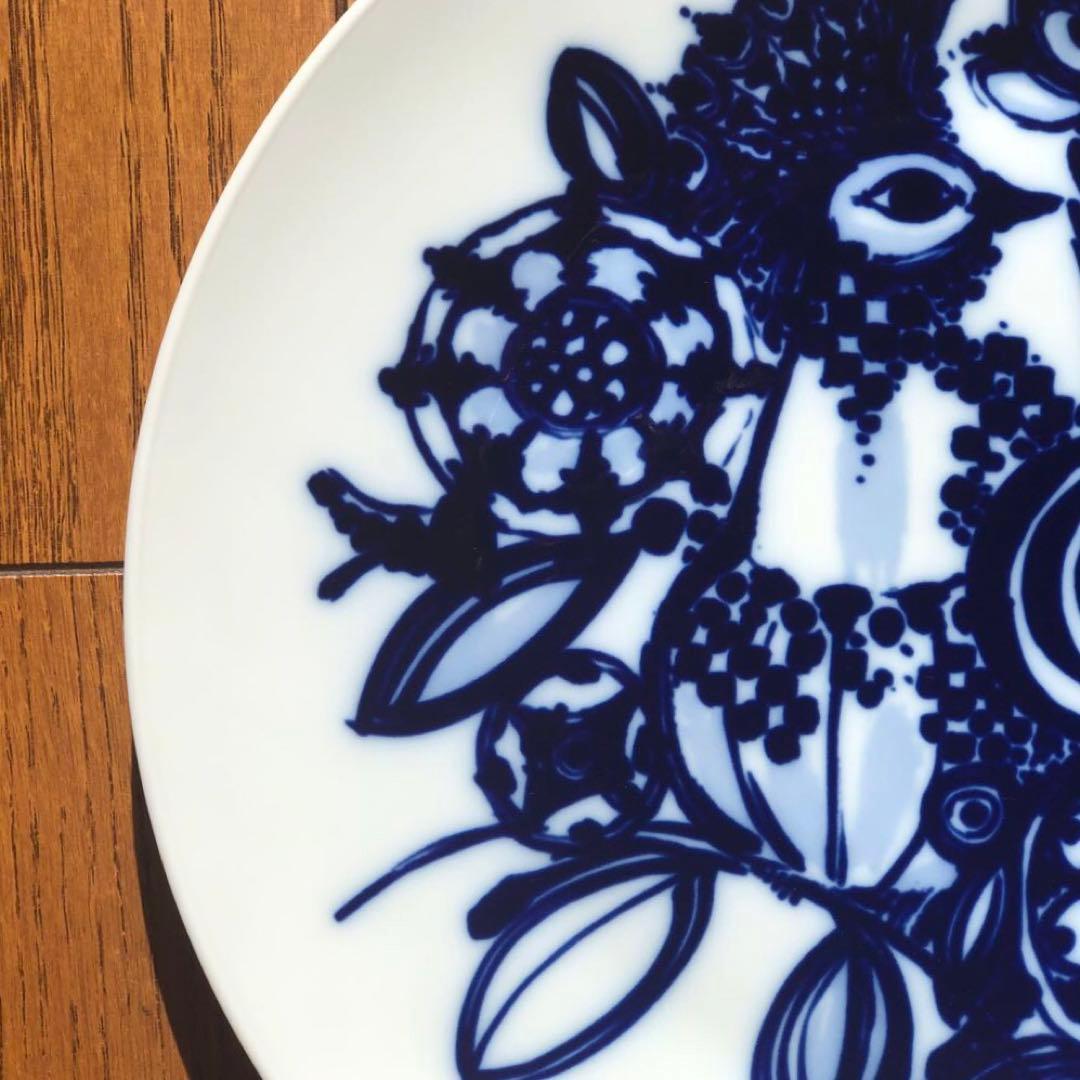 ローゼンタール 絵皿　大皿　ヴョルン・ウィンブラッド　スタジオライン　未使用