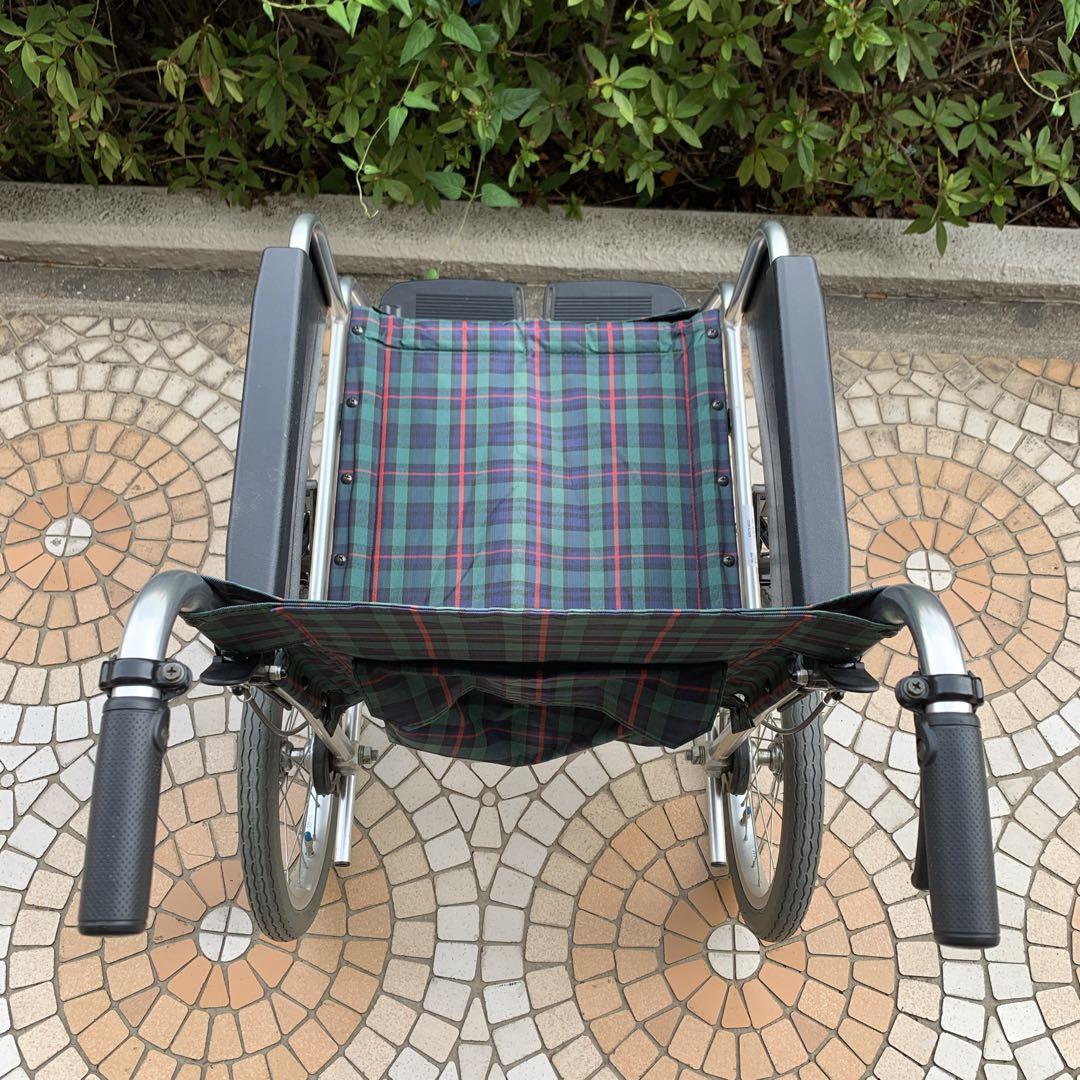 ルル　Miki　介助式車椅子　M-1 MPCN-46JD 折りたたみ可能