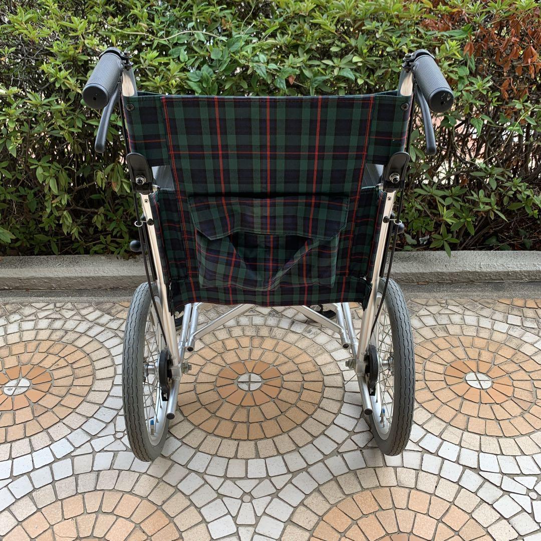 ルル　Miki　介助式車椅子　M-1 MPCN-46JD 折りたたみ可能
