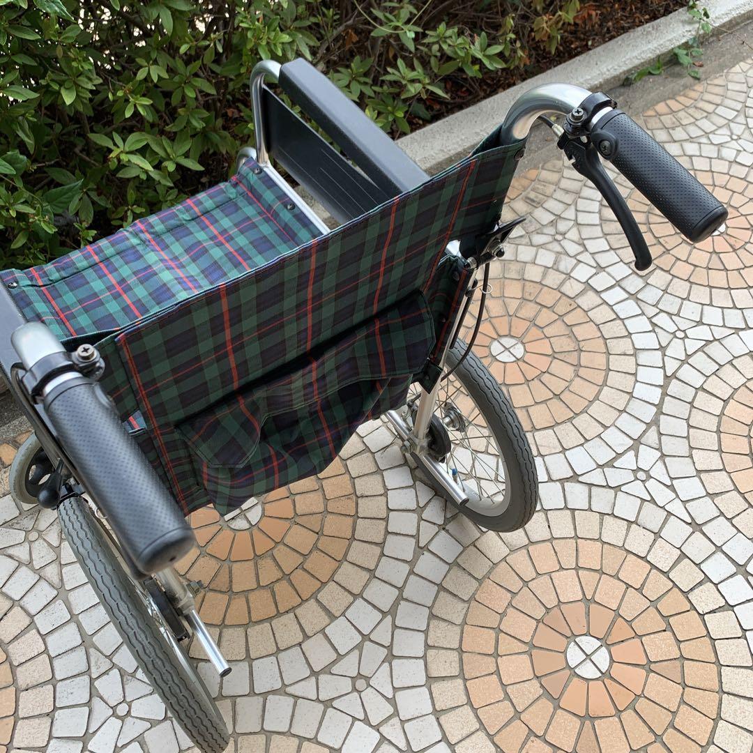 ルル　Miki　介助式車椅子　M-1 MPCN-46JD 折りたたみ可能