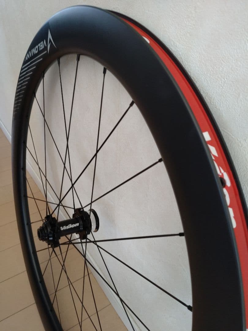訳あり！VELOMAN 完組ホイール カセット付き ブラック