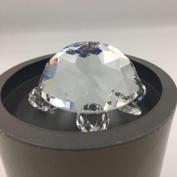 スワロフスキー　フィギュリン　亀　 置物　 SWAROVSKI 管mpr
