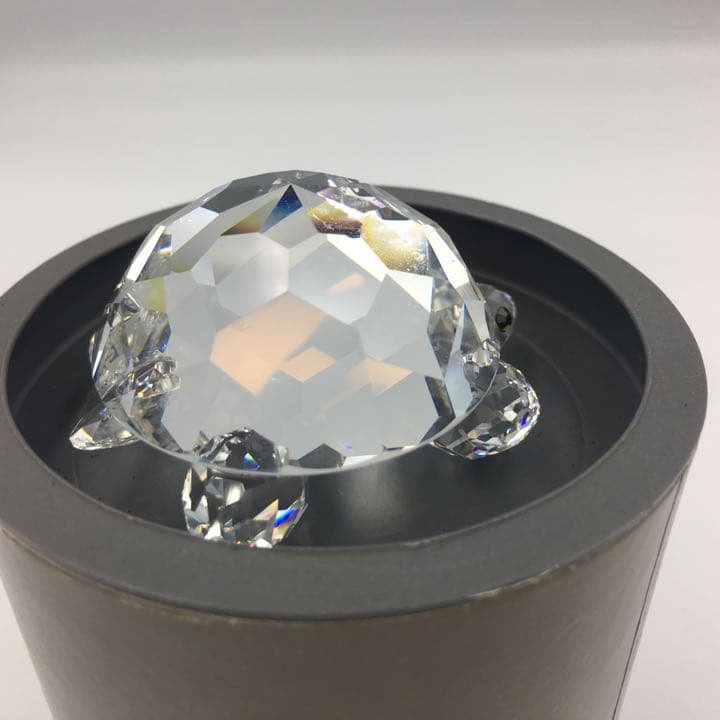 スワロフスキー　フィギュリン　亀　 置物　 SWAROVSKI 管mpr