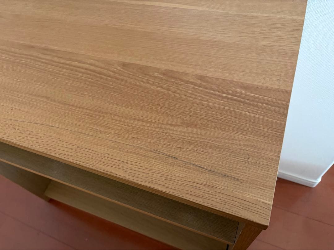 【1/25まで】無印良品 木製シェルフ オーク材 88×44×83cm