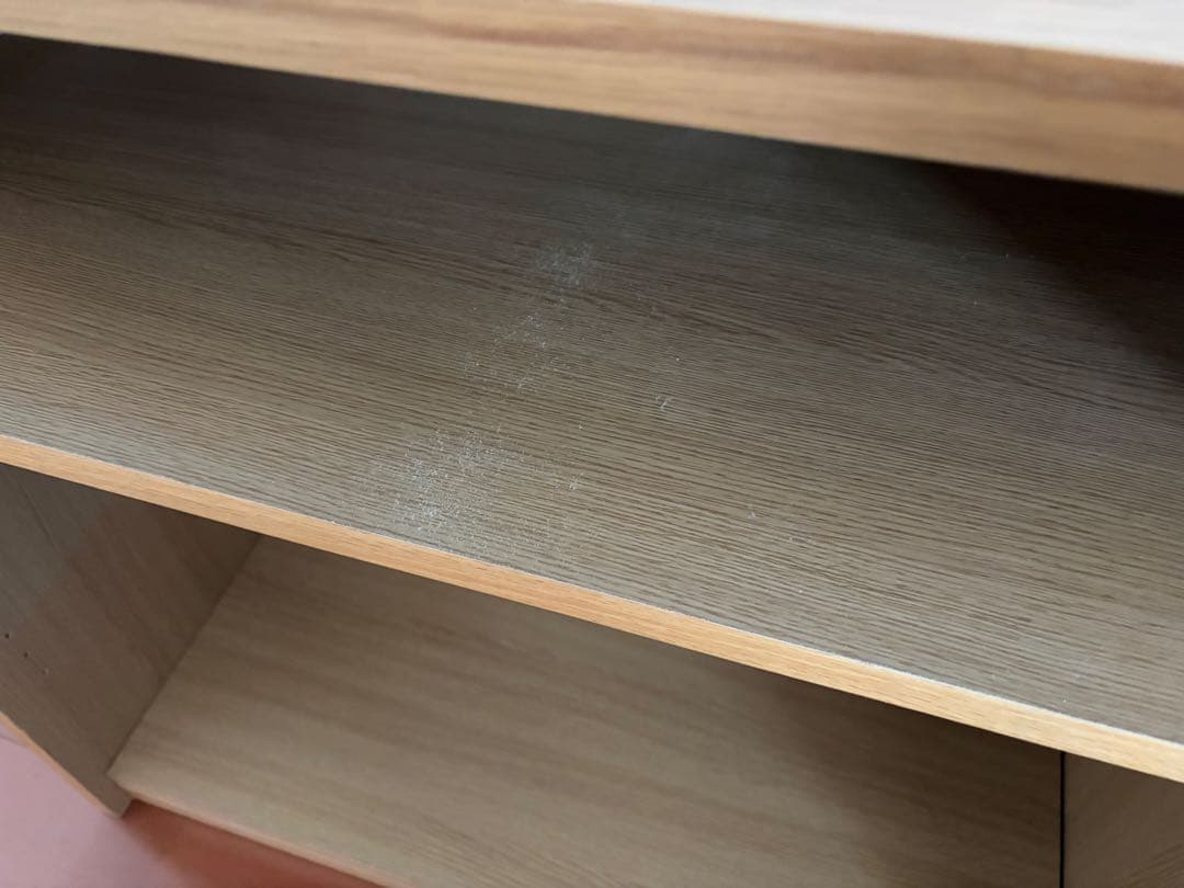 【1/25まで】無印良品 木製シェルフ オーク材 88×44×83cm