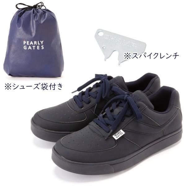 新品箱付 パーリーゲイツ ローカットソフトスパイクゴルフシューズ 23.5cm