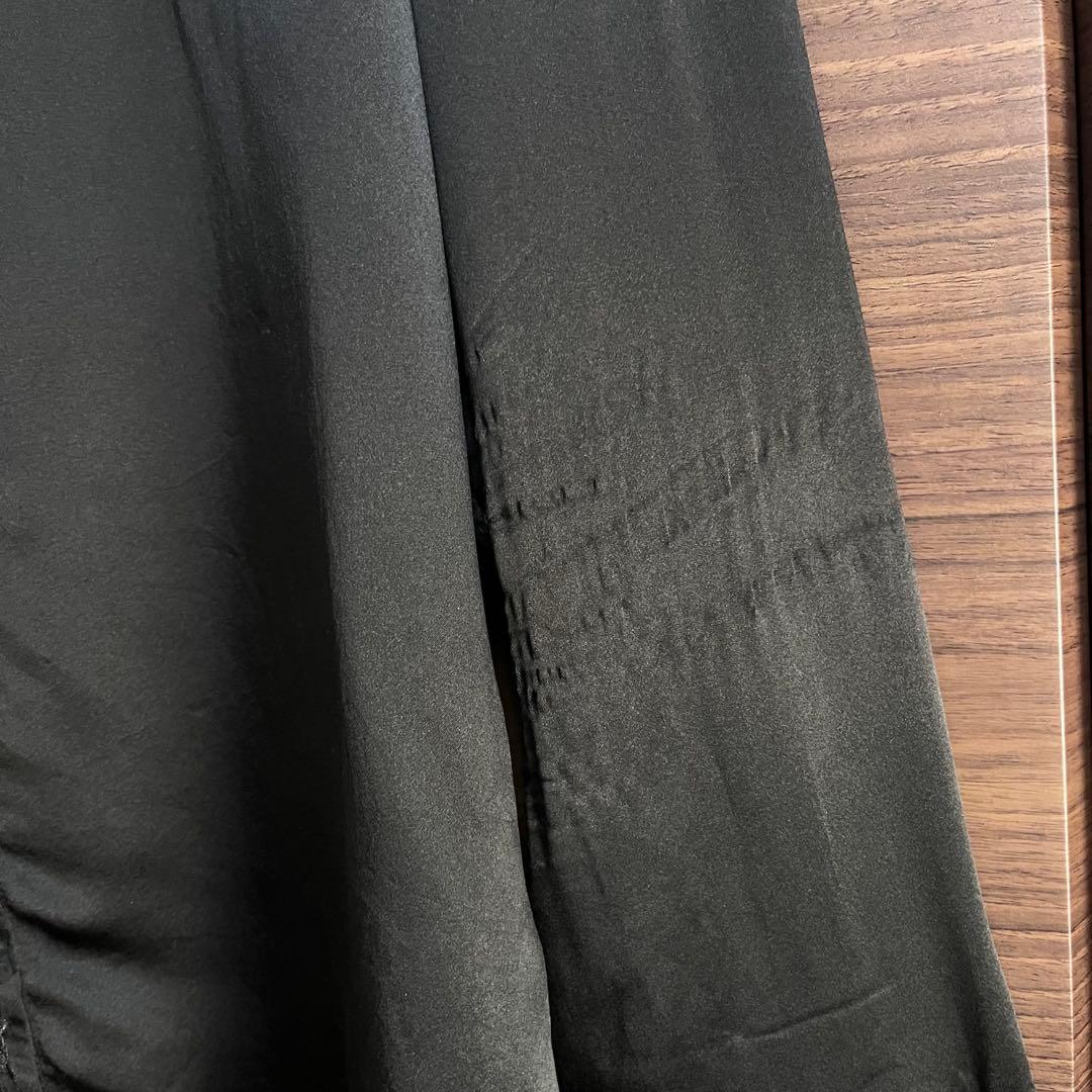 Roen ロエン シルクシャツ フェザーワッペン 羊革 hyde VAMPS