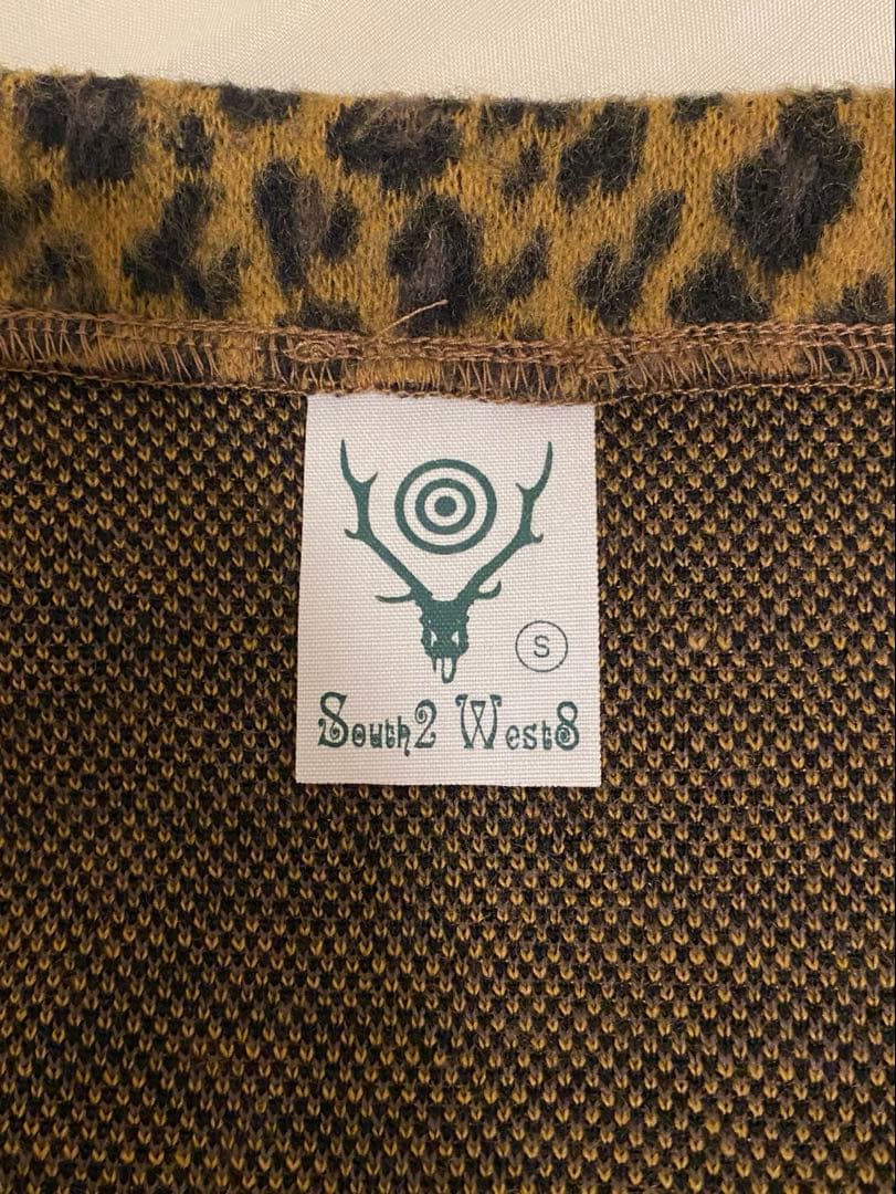 トップス 21AW South2 West8 S.S. V Neck Cardigan