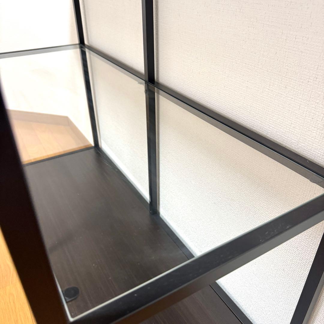 メル82601 　IKEA シェルフ　VITTSJÖ ヴィットショー 2個