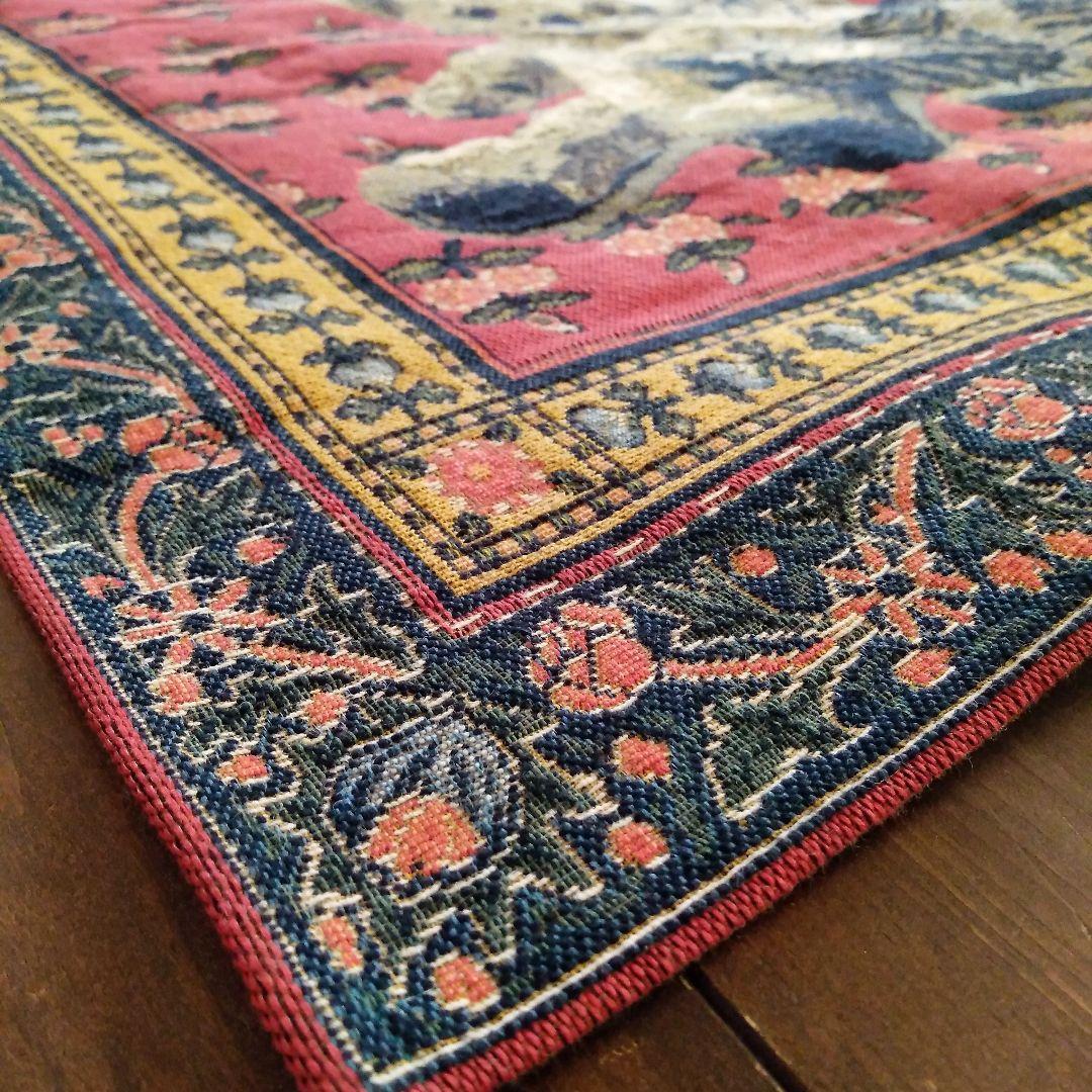 美品 タペストリー ゴブラン 刺繍 フランス ベルギー