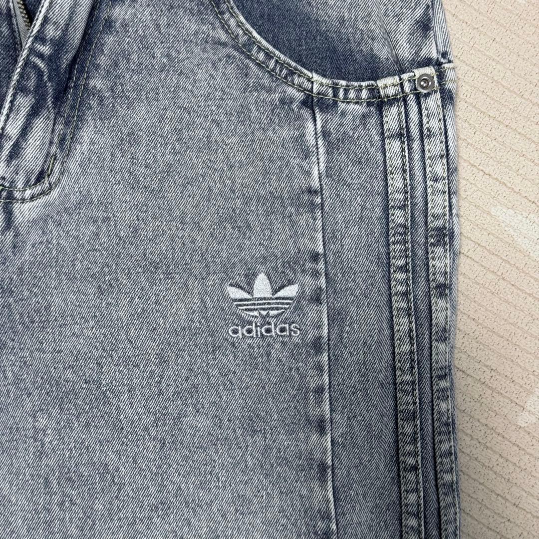 adidas originals DENIM デニム ジーンズ ワイドパンツ