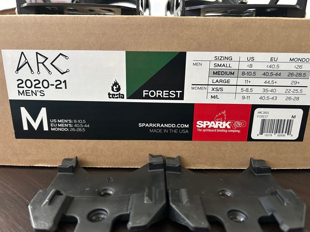 Spark R&D ARC 2020-21 ビンディング M フォレスト