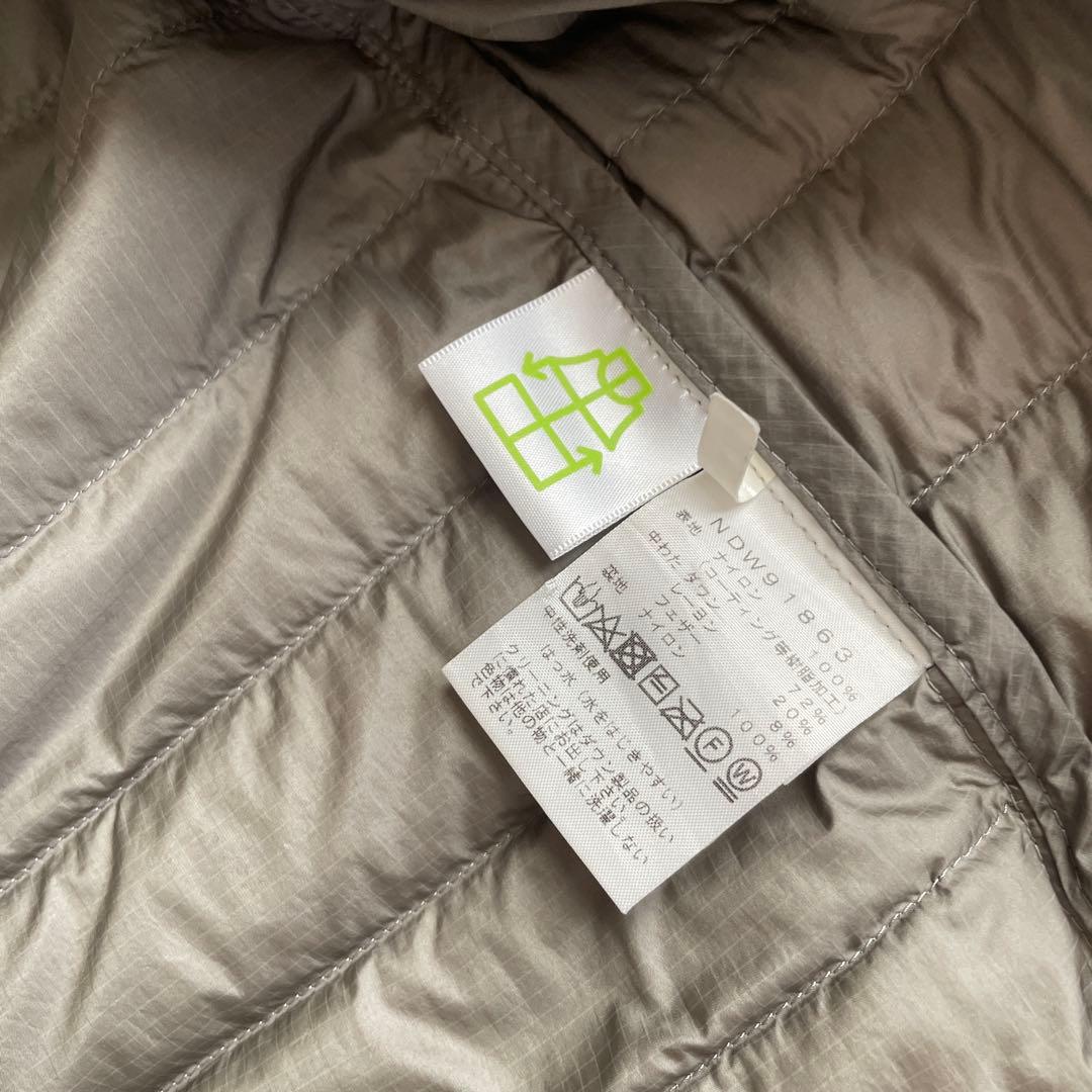 ザノースフェイス　ロングダウンジャケット ゼファーシェルコート