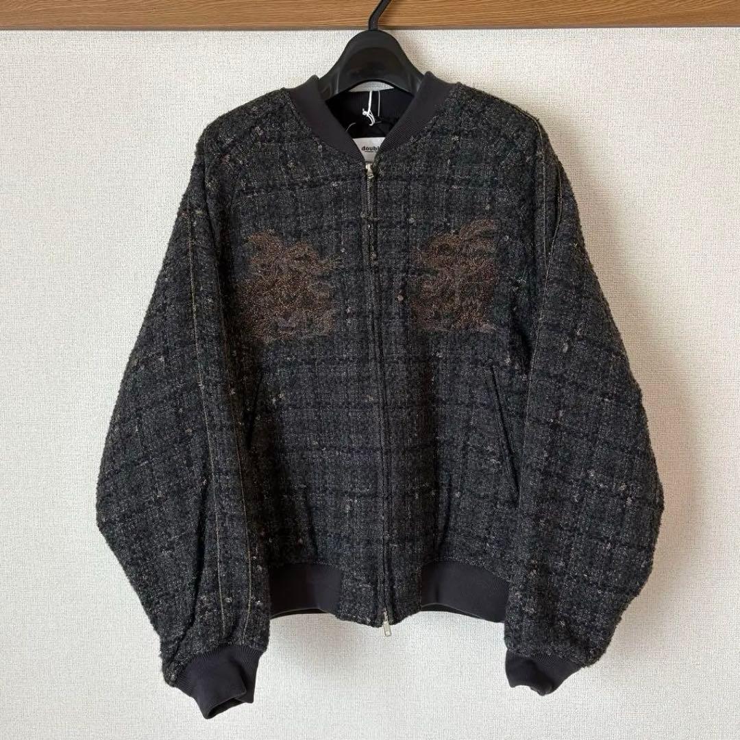 【希少】doublet 23AW カオス刺繍ツイードスーベニアJKT S 新品