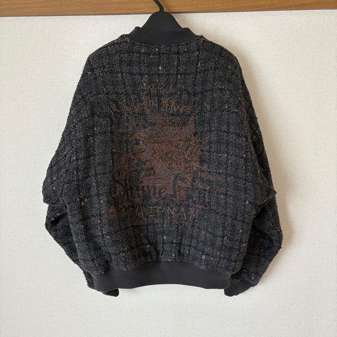 【希少】doublet 23AW カオス刺繍ツイードスーベニアJKT S 新品