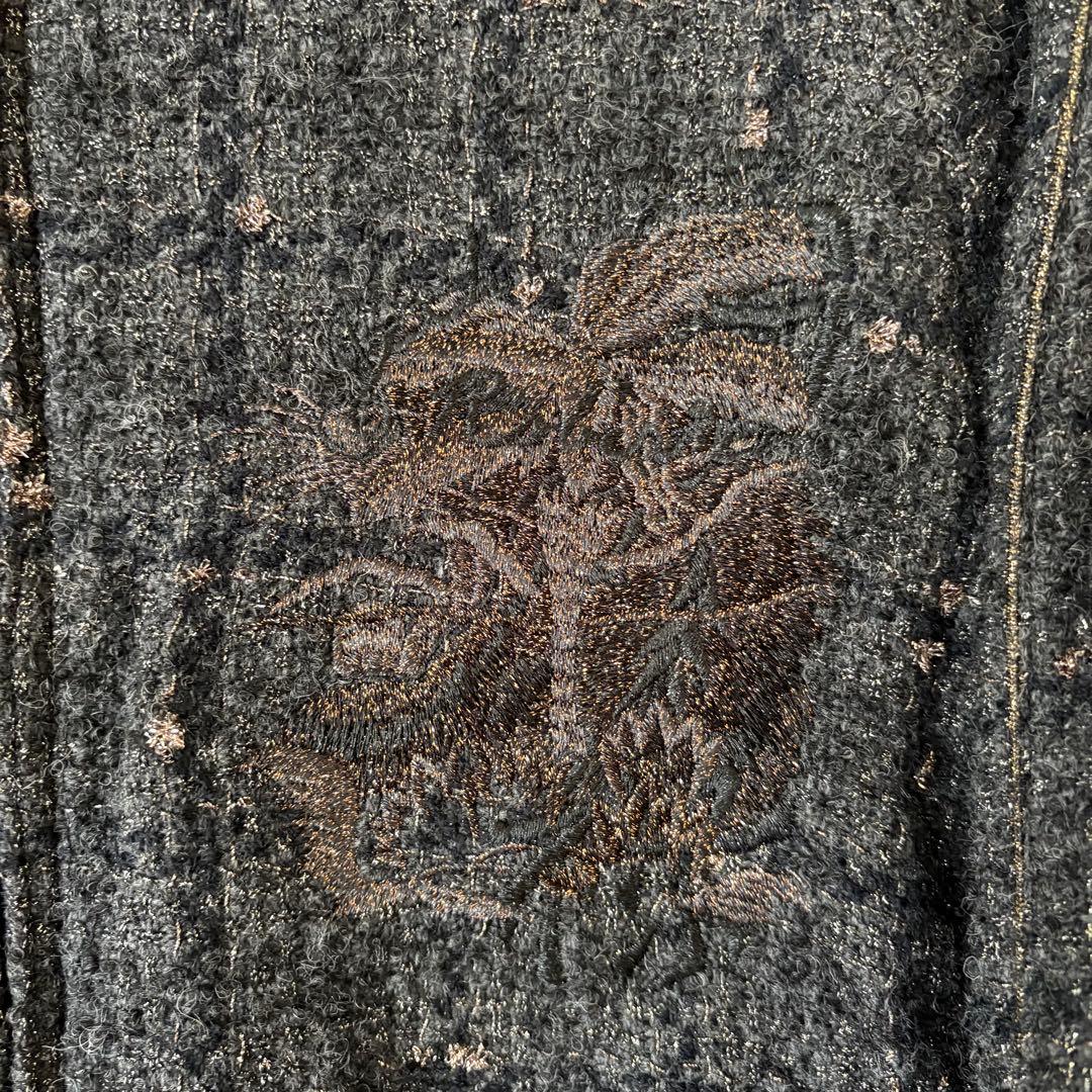 【希少】doublet 23AW カオス刺繍ツイードスーベニアJKT S 新品