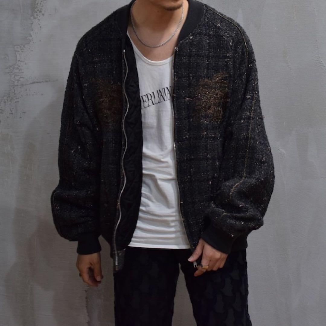 【希少】doublet 23AW カオス刺繍ツイードスーベニアJKT S 新品
