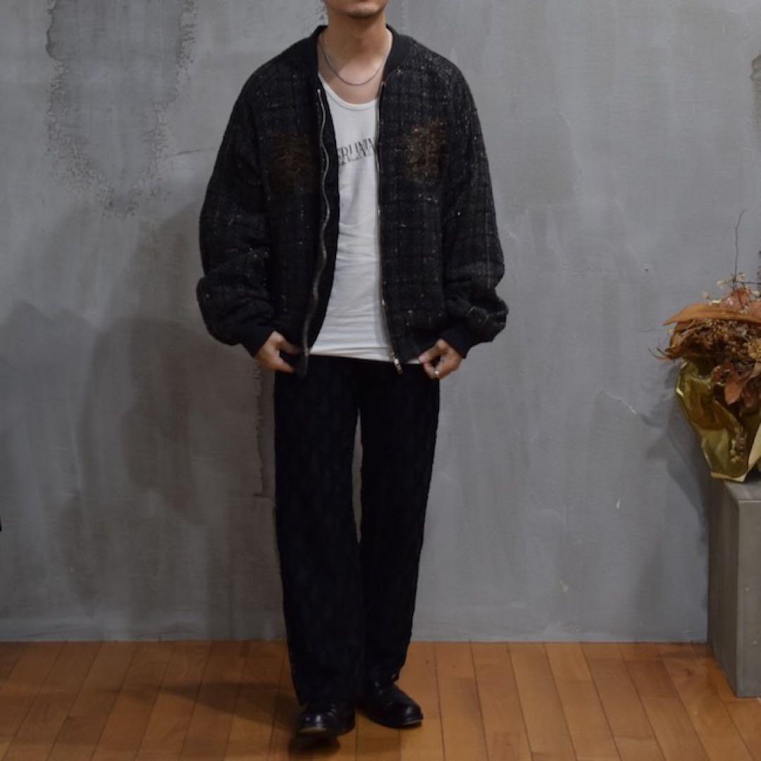 【希少】doublet 23AW カオス刺繍ツイードスーベニアJKT S 新品