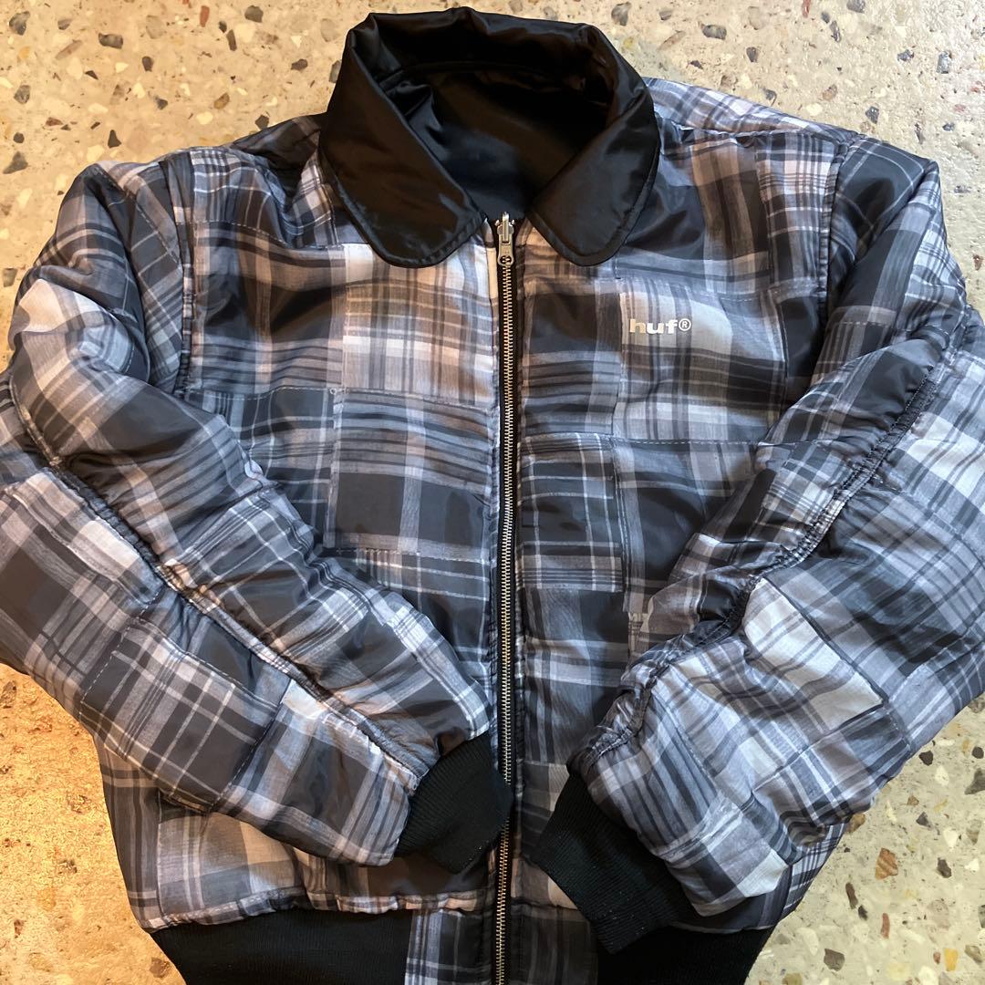 ジャケット・アウター HUF CLOTHIERS REVERSEBLE FLIGHT JACKET S