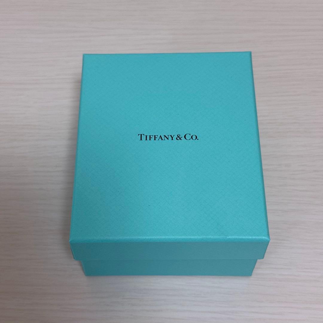 【美品】ティファニージュエリーボックス★空箱★ネックレスケース 紙袋付き