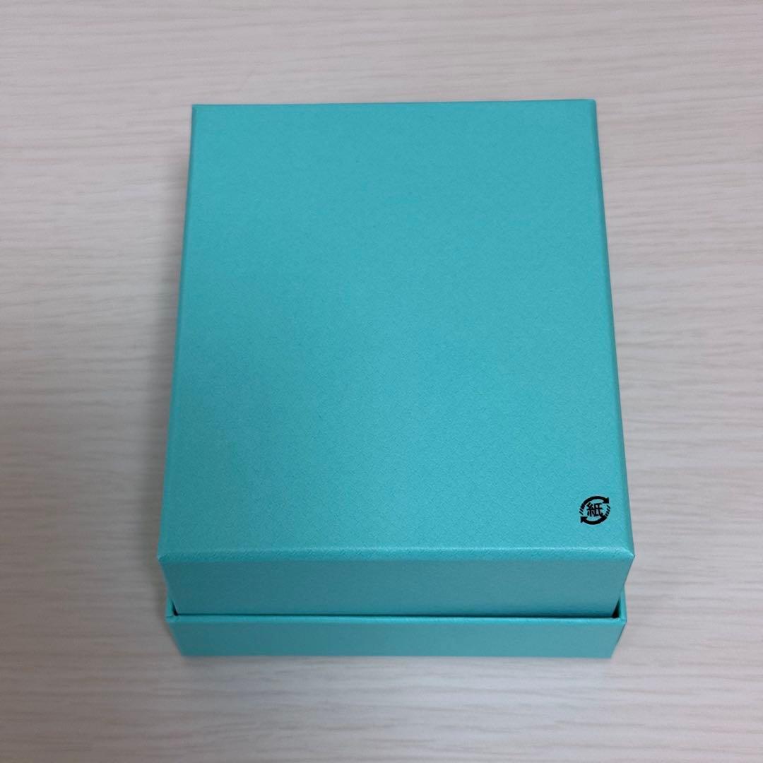 【美品】ティファニージュエリーボックス★空箱★ネックレスケース 紙袋付き