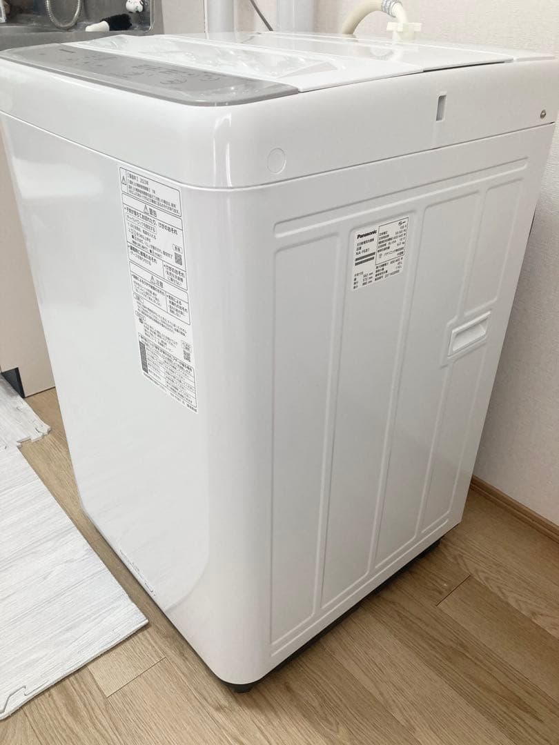洗濯機 6kg Panasonic 縦型 【一人暮らし 二人暮らし】2023年製