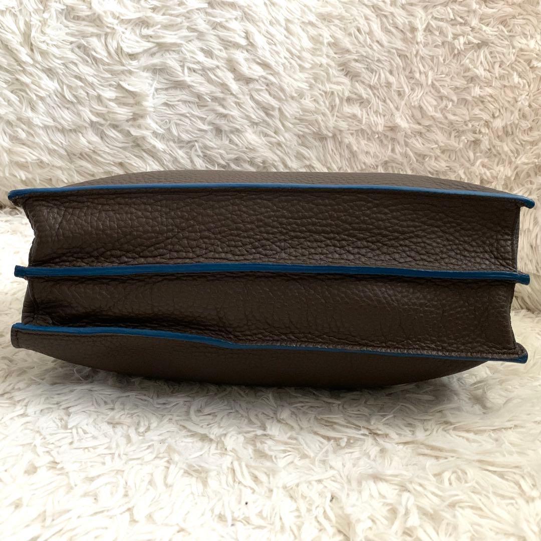 極美品✨フルラ トートバッグ ジョーヴェ オールレザー ブラウン 付属品付き