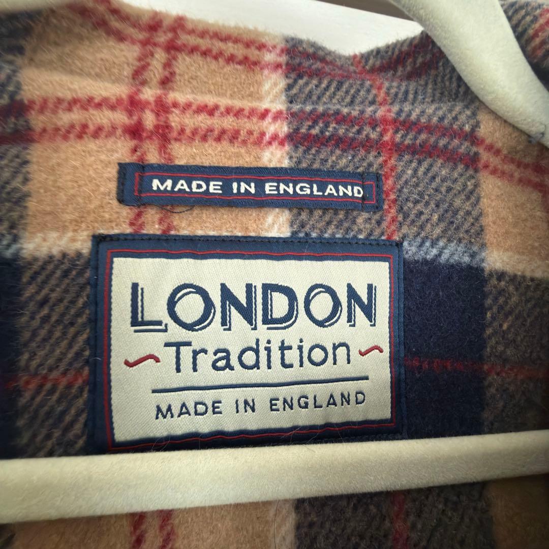 LONDON TRADITION キャメル ダッフルコート　サイズ36