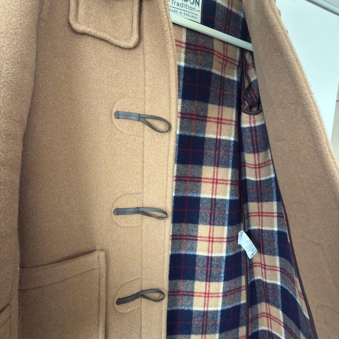 LONDON TRADITION キャメル ダッフルコート　サイズ36