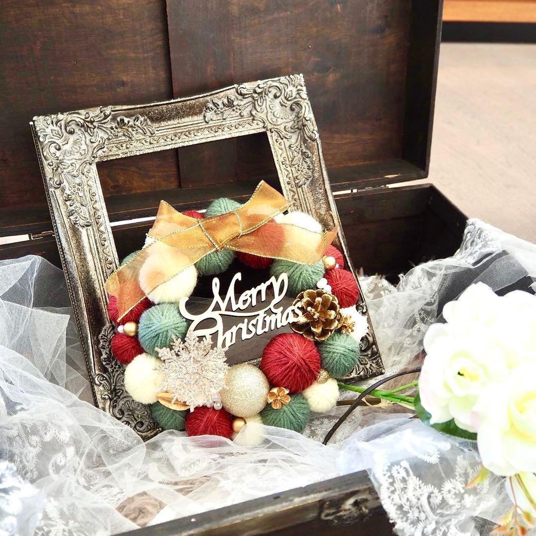 クリスマスリース　ブランド　一点物