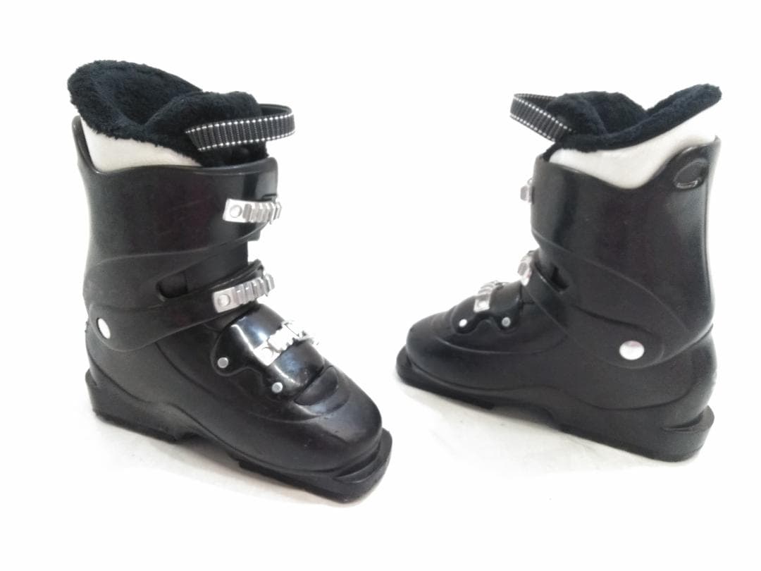 ジュニアスキー4点セット ピュアコンシャス 140cm ブーツサロモン22cm◇