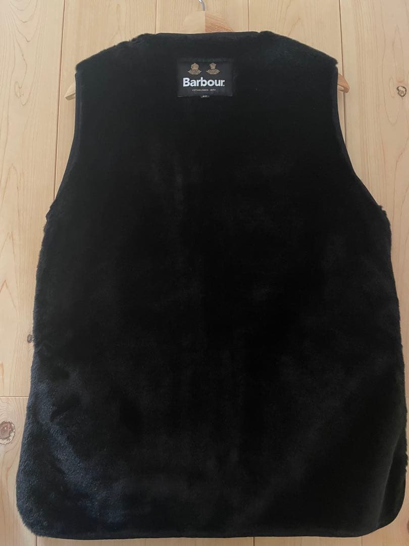 【美品】バブアー　ファーベスト　サイズ38
