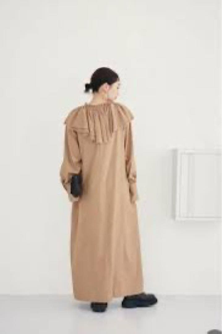 ワンピース hella RUFFLE COLLAR DRESS