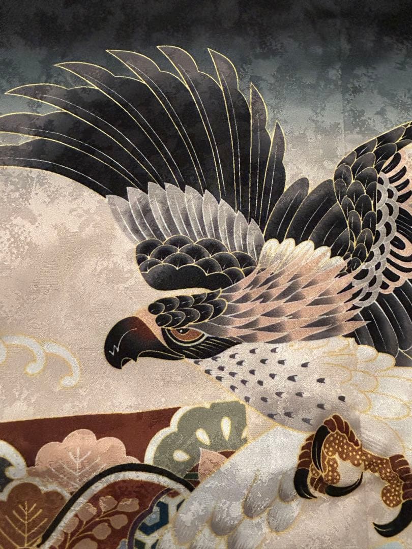 七五三 男の子　袴　着物セット 草履付き