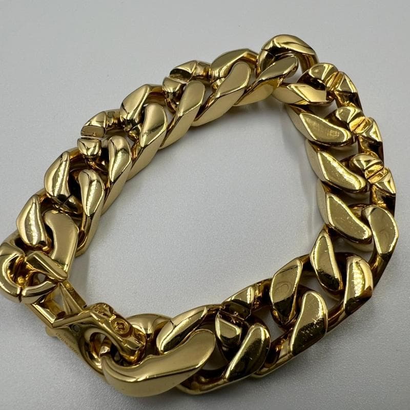 極美品 LOUIS VUITTON ブレスレット M00305 喜平 M