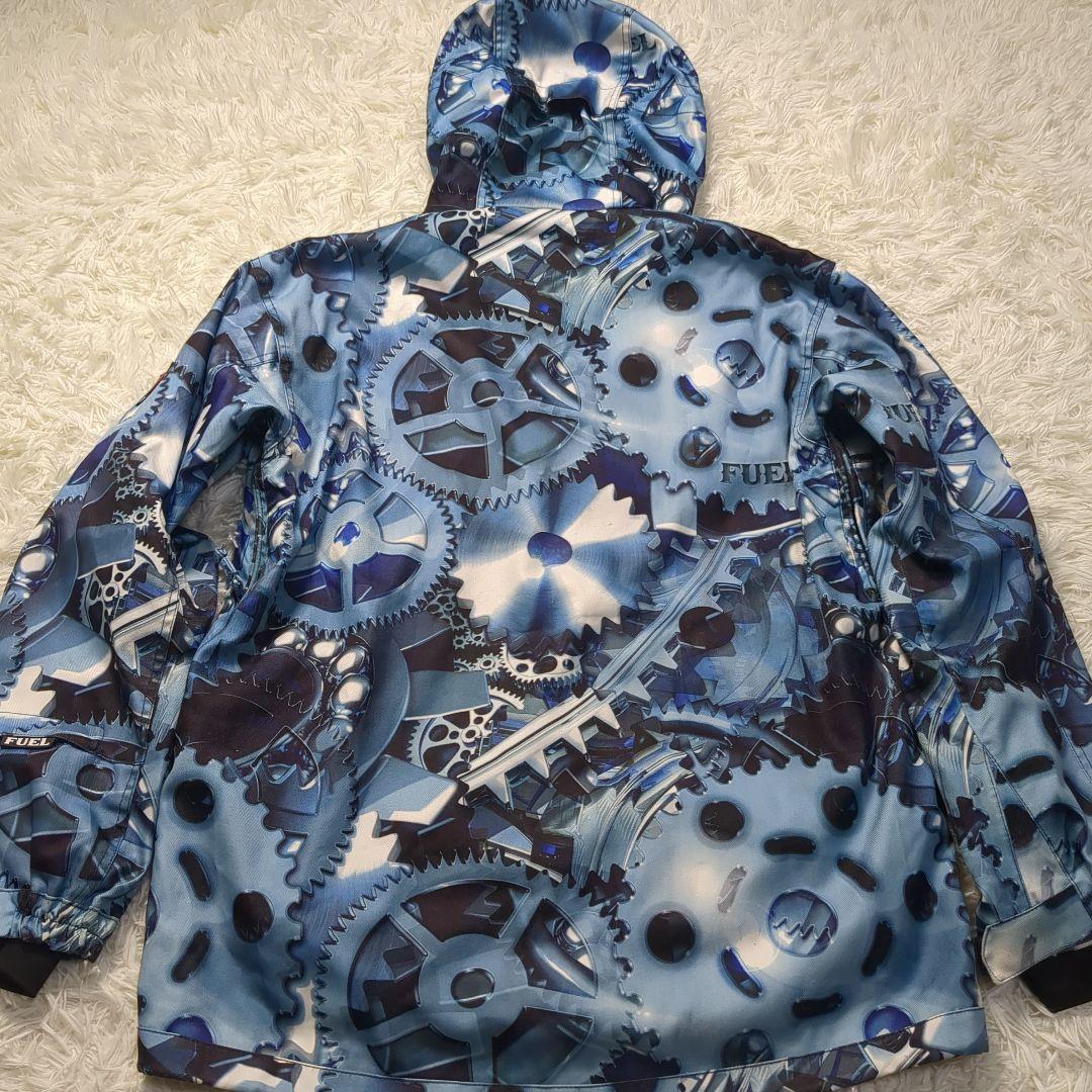 【人気✨FUEL✨L】スノー スノボ ウェア セットアップ 上下 総柄
