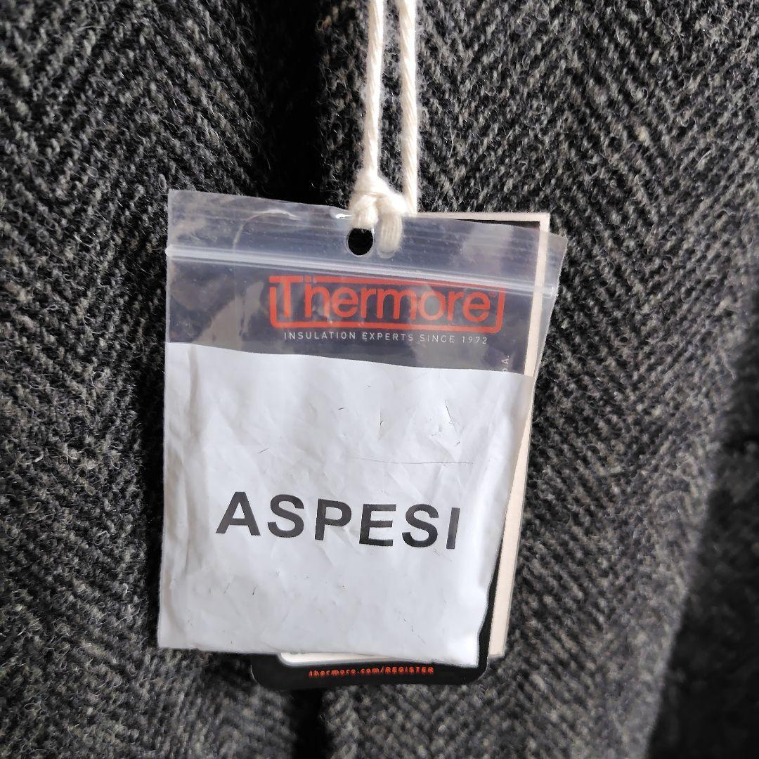 ASPESI アスペジ/ハリスツイード ステンカラーコート