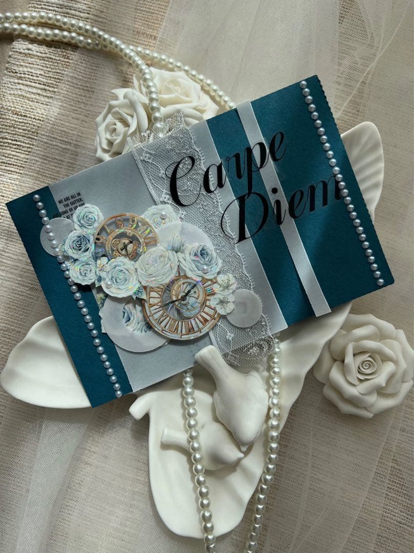 筠水阁文创《冷调回忆》海外マスキングテープ　マステ 【2183】