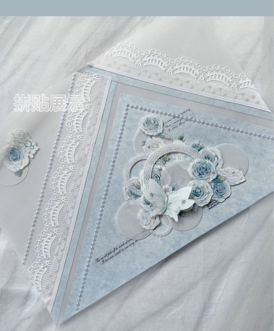 筠水阁文创《冷调回忆》海外マスキングテープ　マステ 【2183】