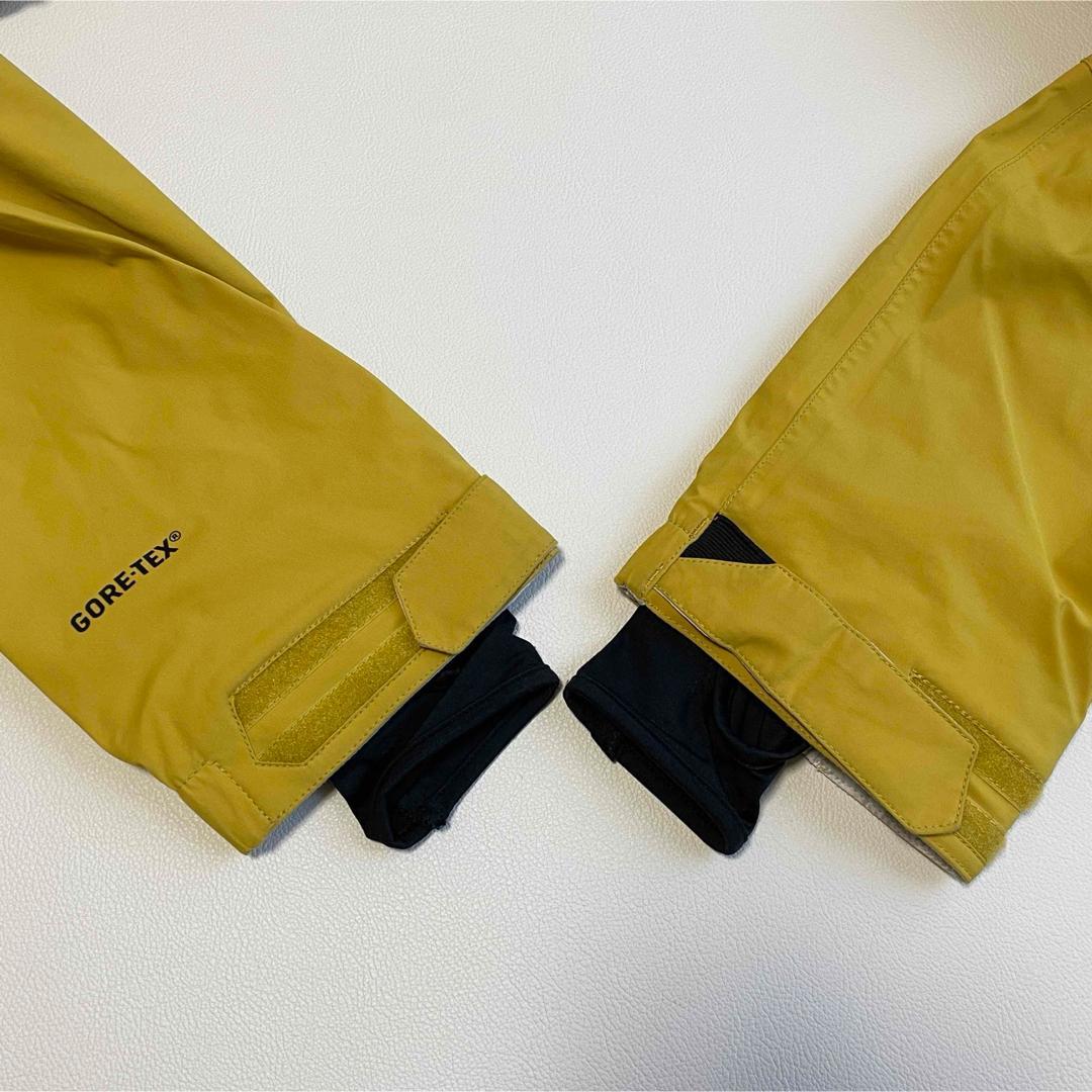 6679 ボルコム　ジャケット　メンズ　ゴアテックス　スノボウェア　イエロー