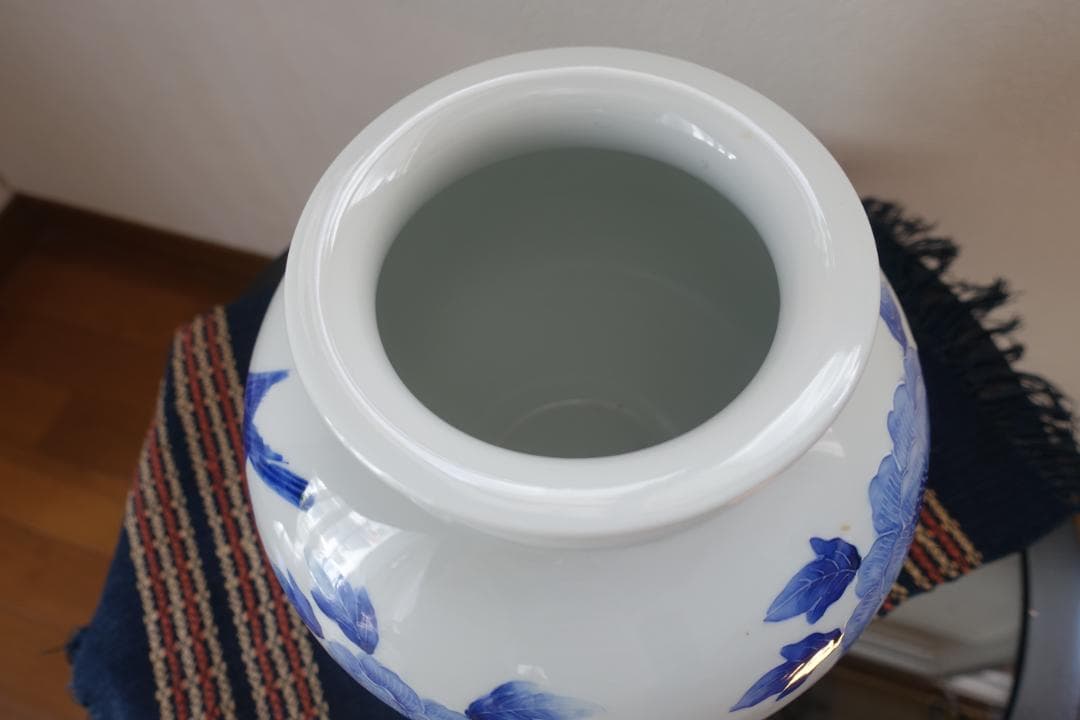 228 花瓶　清水焼 萬珠堂
