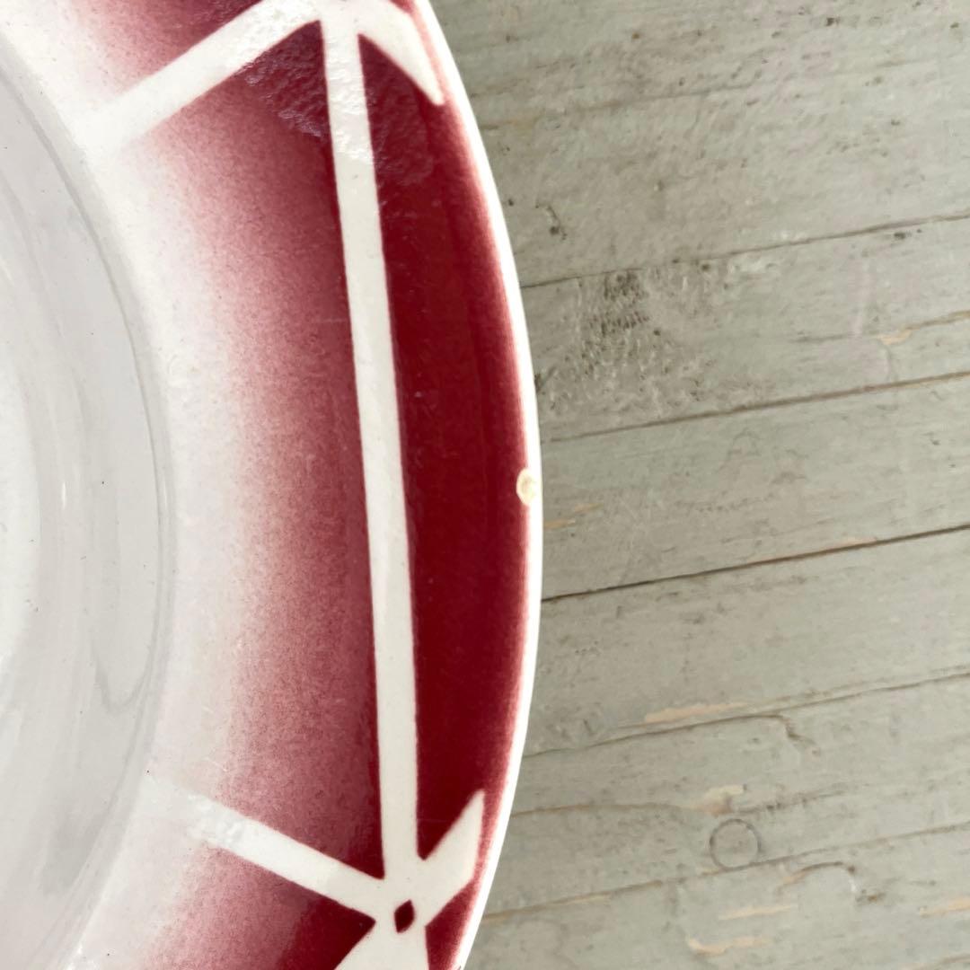 再値下げ❗️フランスアンティークディゴワンサルグミンヌ スーププレート 2枚set