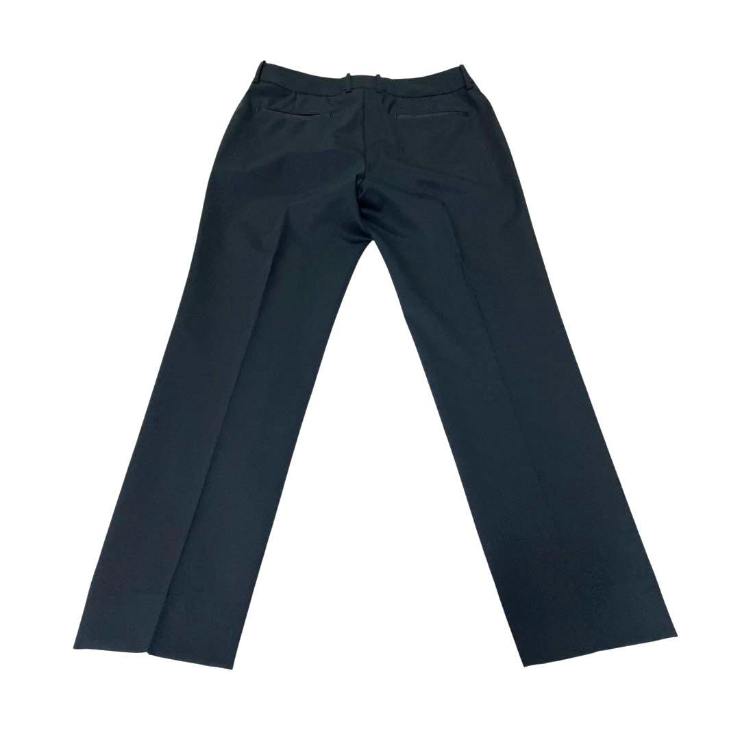 HILTON ネイビーパンツスーツ 洋服の青山　ストレッチsuper110's