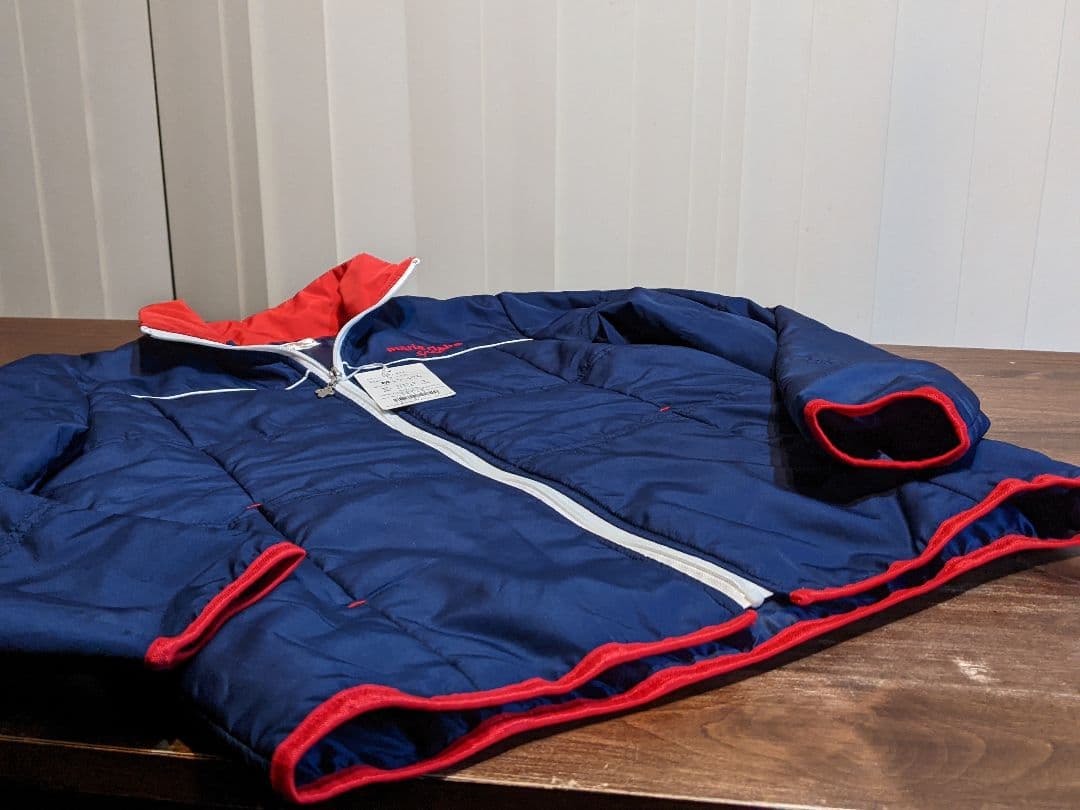 新品　マリクレール　スポーツ　ナイロン　中綿　ジップ　ジャケット　ゴルフ　ウェア