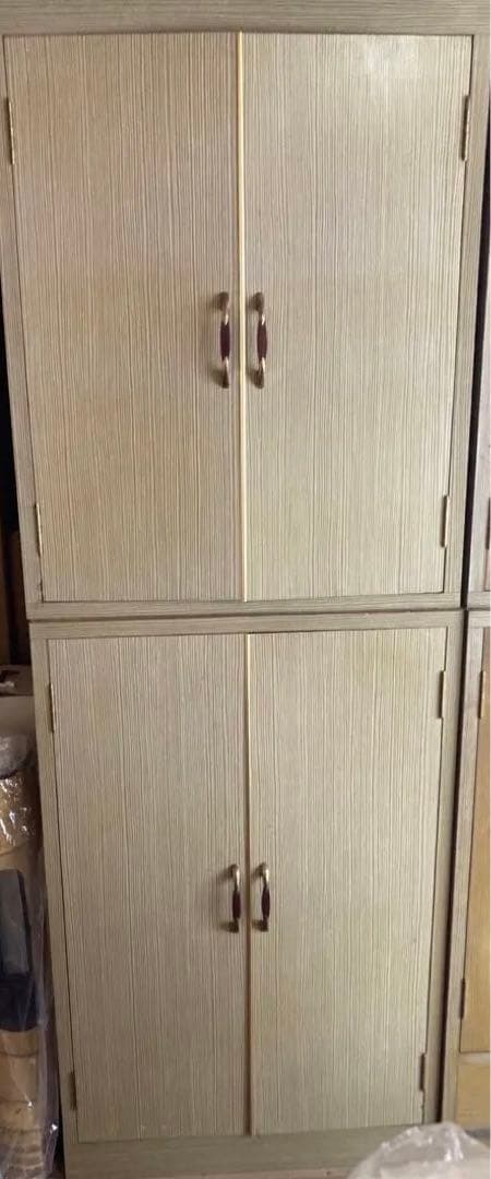 アンティーク家具　木製箪笥 収納付き 昭和レトロ