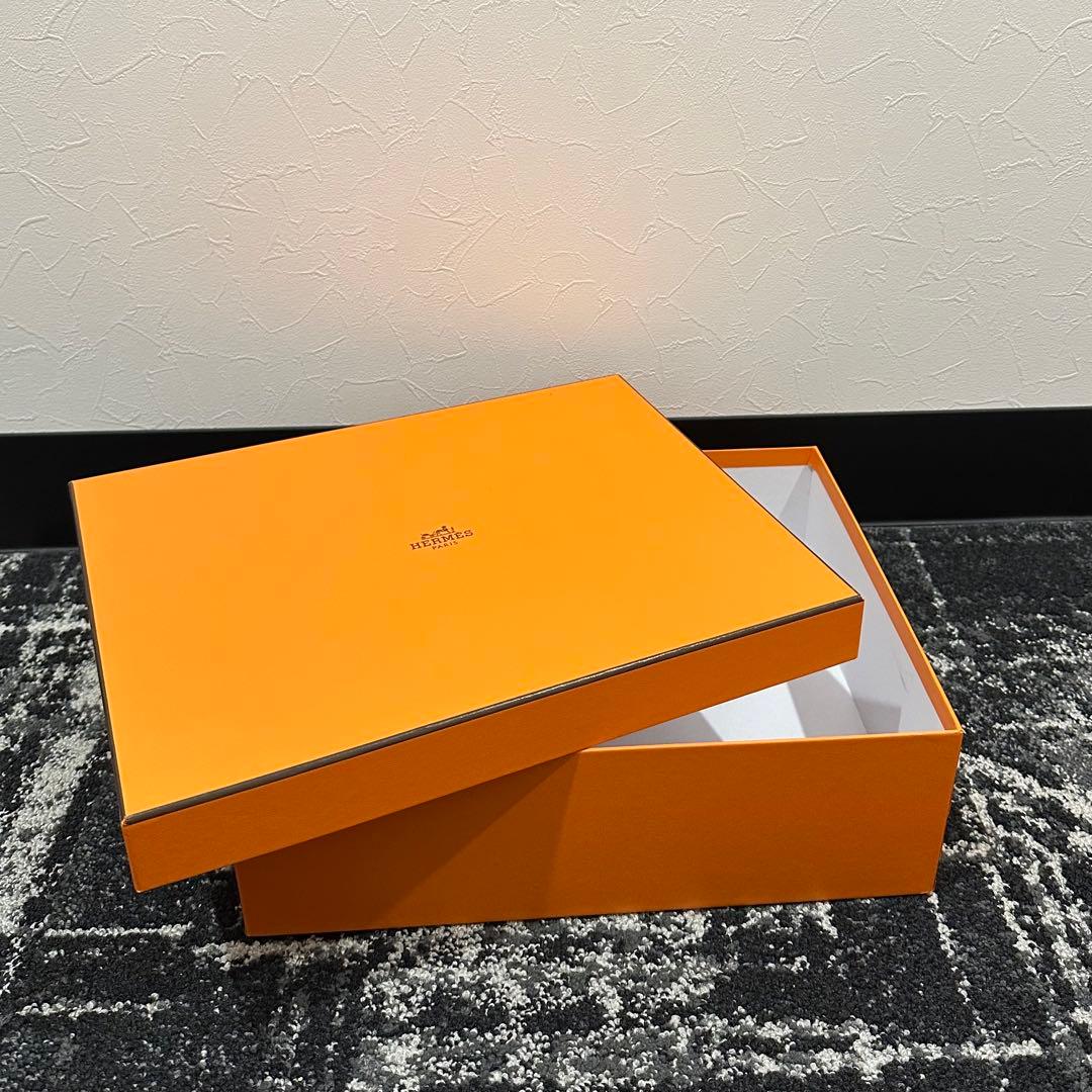 ㊽美品　HERMES　エルメス　オレンジ　空箱　ケリー25